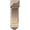 Ekena Millwork Thorton Arts and Crafts Smooth Bracket w/ Offset Brace, Douglas Fir, 7 1/2"W x 22"D x 26"H BKT0806X22X26THR03SDF - alternate 2